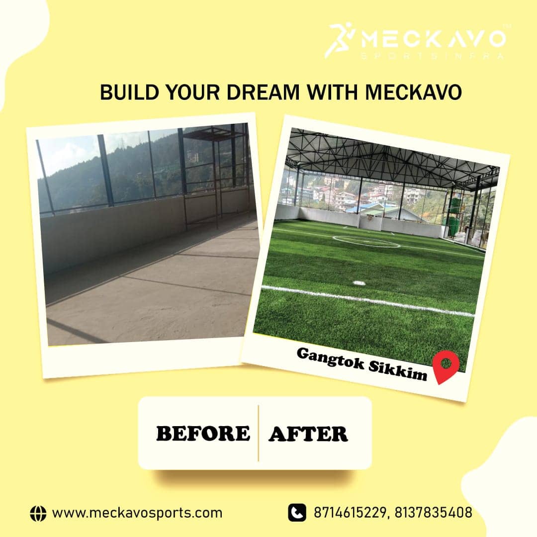 Indoor Football Turf Gangtok | Meckavo Project