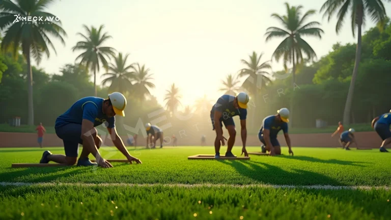 Meckavo's Latest Innovation: Sustainable Turf Construction for a Greener Future | News | Meckavo Sports