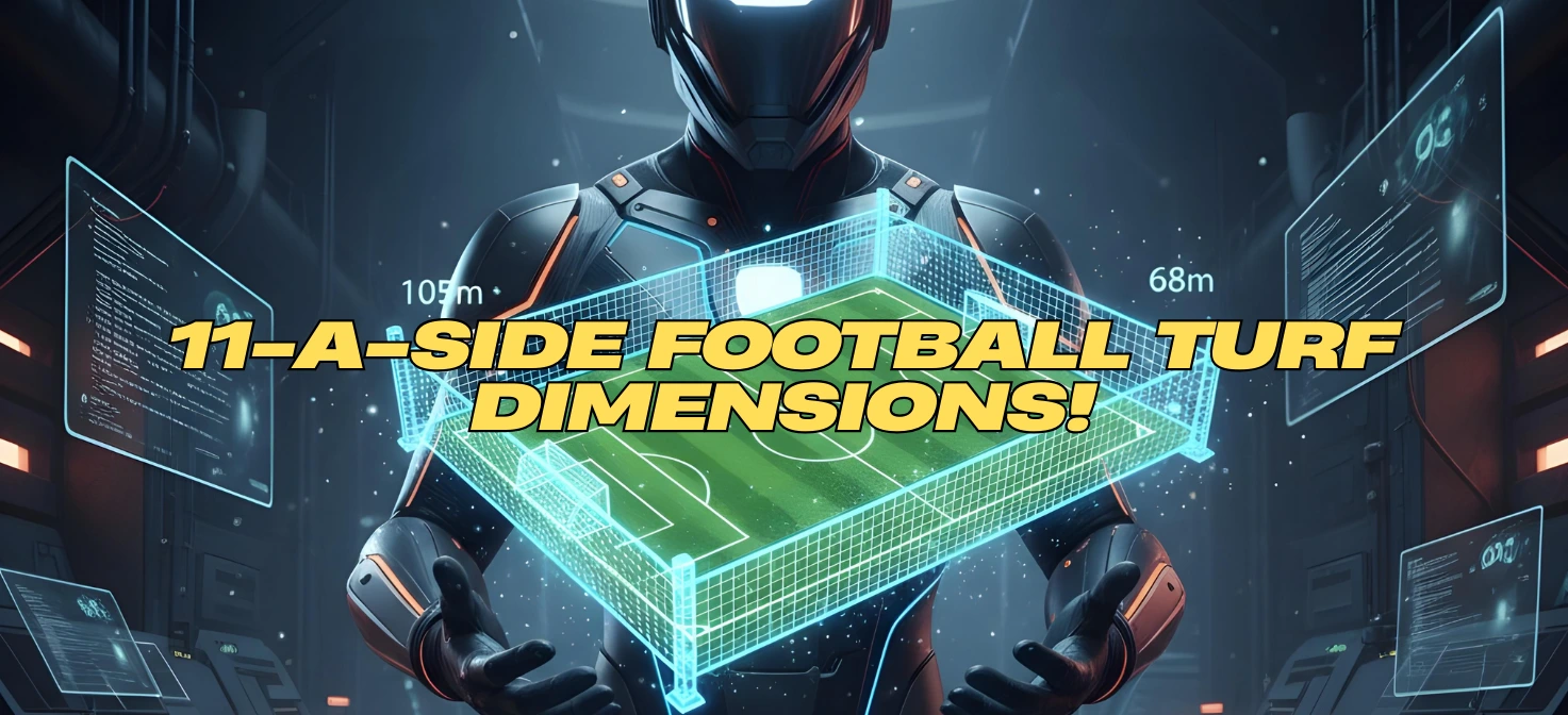 Meckavo Sports News | 11-a-Side Football Turf Size: Important information!