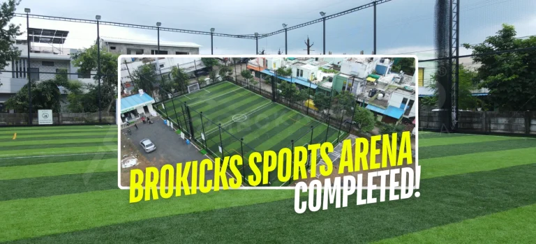 Brokicks Sports Arena Football Turf Completed in Vidisha, MP | News | Meckavo Sports