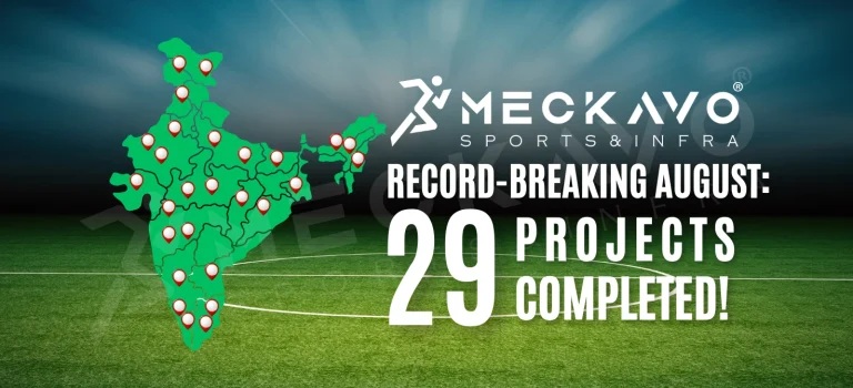 Record-Breaking August: 29 Sports Turf Projects Completed by Meckavo | News | Meckavo Sports