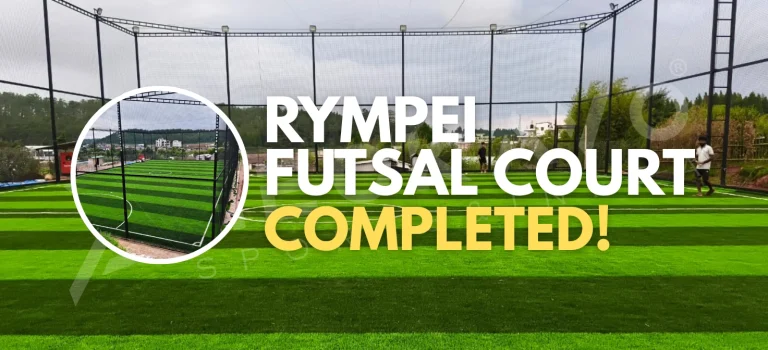 Rympei Futsal Court Football Turf Project Finished in Meghalaya | News | Meckavo Sports