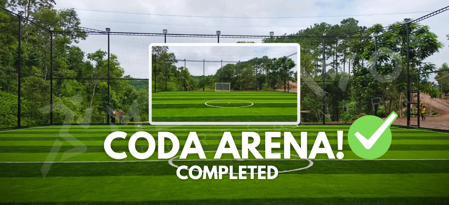 Meckavo Sports News | New Football Turf Coda Arena Opens at West Jaintia Hills