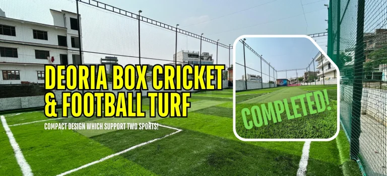 Deoria Box Cricket & Football Turf Completed in Uttar Pradesh | News | Meckavo Sports
