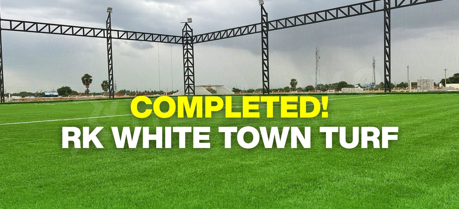 Meckavo Sports News | RK White Town Football Turf Completed in Coimbatore