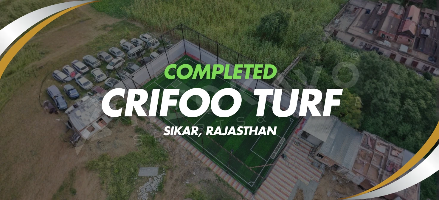 Meckavo Sports News | CriFoo Turf Project Completed in Sikar, Rajasthan