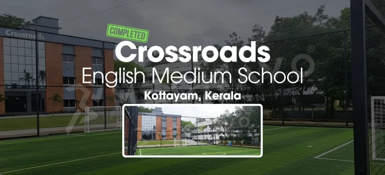 Crossroads English Medium School Turf Project Completed in Kottayam, Kerala | News | Meckavo Sports