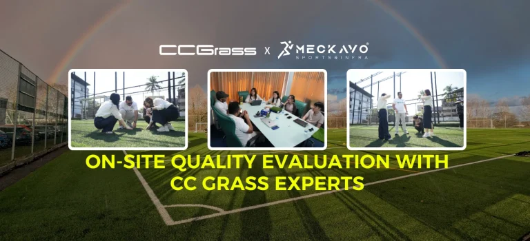CC Grass Team Conducts Quality Review at Meckavo Sports | News | Meckavo Sports