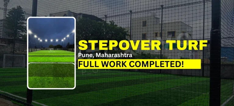 Stepover Turf in Pune Work Completed by Meckavo Sports | News | Meckavo Sports
