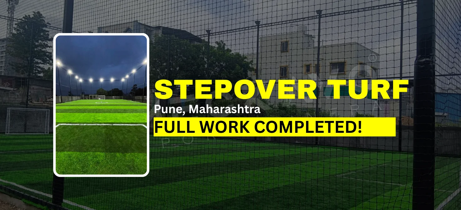 Meckavo Sports News | Stepover Turf in Pune Work Completed by Meckavo Sports