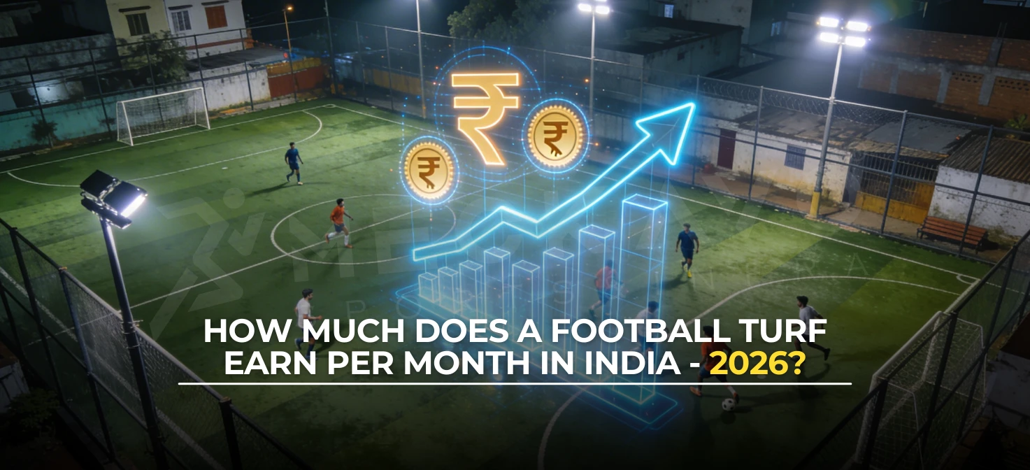 Meckavo Sports News | How Much Does a Football Turf Earn Per Month in India 2026?